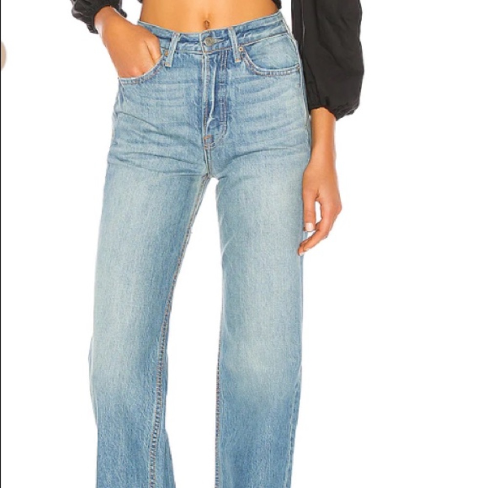 Grlfrnd Carla Wide leg Denim Jeans sz 30